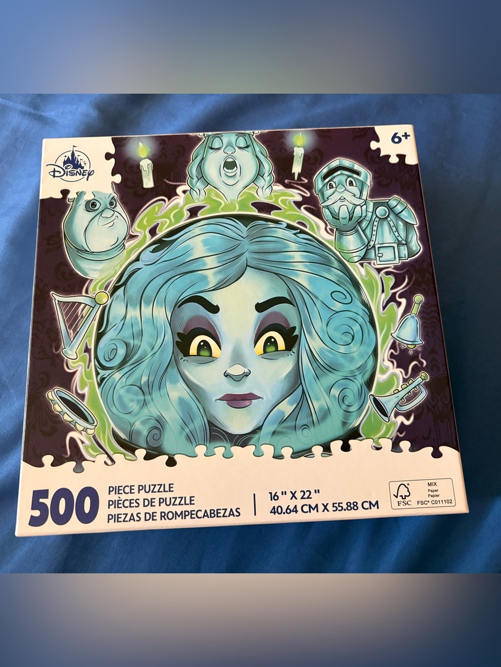 Disney Parks Madame Leota 500 piece puzzle - The Haunted Mansion